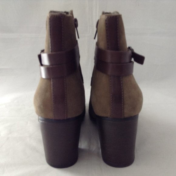 Clarks Womens Enfield Coco Olive Ankle Boot 10 M - Picture 5 of 9